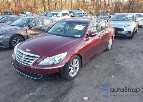2012 Hyundai Genesis 3.8 z USA, uszkodzony, nr VIN KMHGC4DD1CU152534